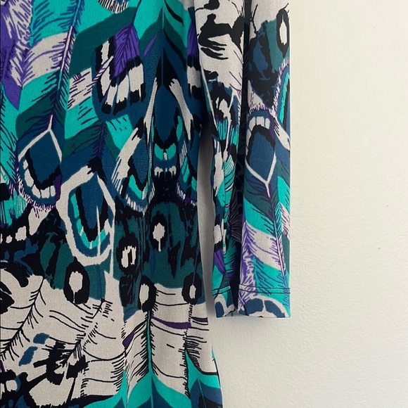 Patterned Women's Top - Multicolor - Picture 3 of 9